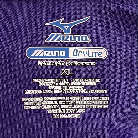NWT Mizuno Purple with White Trim Athletic Jacket - Size XL - Picture 13 of 14